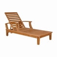 thumbnail image 1 of Brianna Sun Lounger with Arm Stainless Steel Ledge, 1 of 1