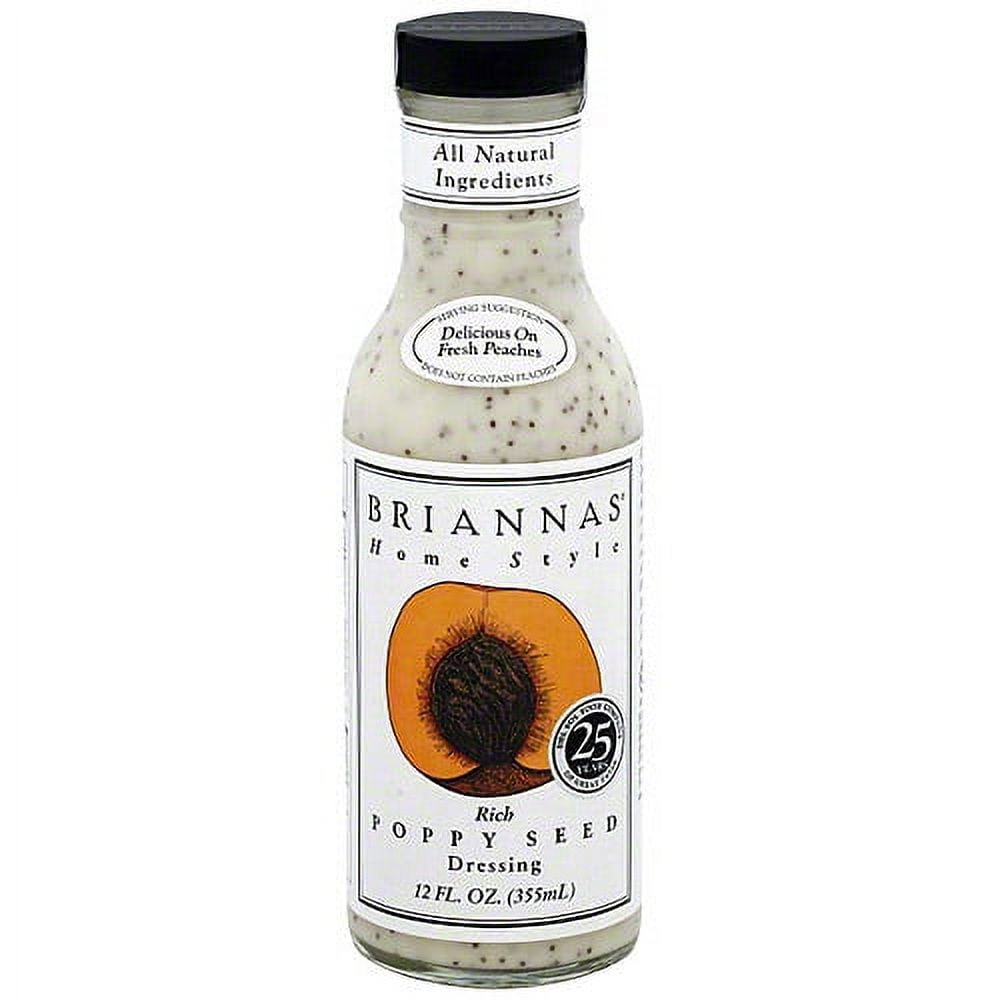Brianna's Poppy Seed Dressing, 12 oz (Pack of 6)