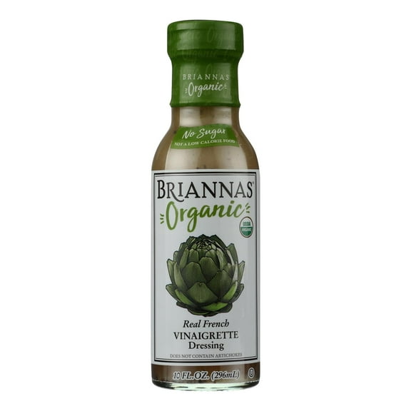 Brianna's - Salad Dressing - Real French Vinaigrette - Case of 6 - 12 Fl oz.