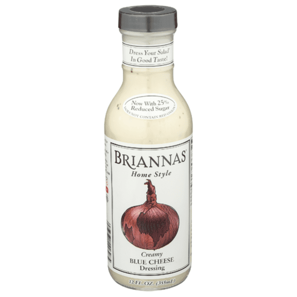 Briannas Blue Cheese Salad Dressing 12 fl oz - Pack of 2
