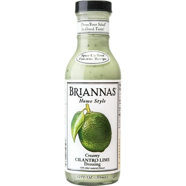 Briannas Home Style Creamy Cilantro Lime, 12 oz Bottle