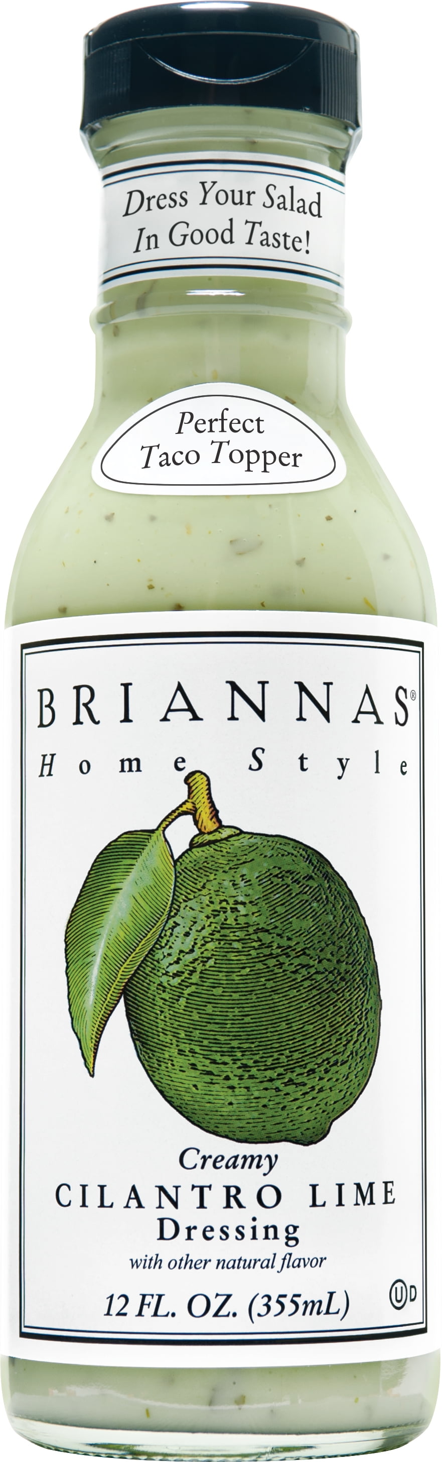 Briannas Home Style Creamy Cilantro Lime, 12 Oz. Bottle