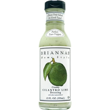 Briannas Home Style Creamy Cilantro Lime, 12 Oz. Bottle