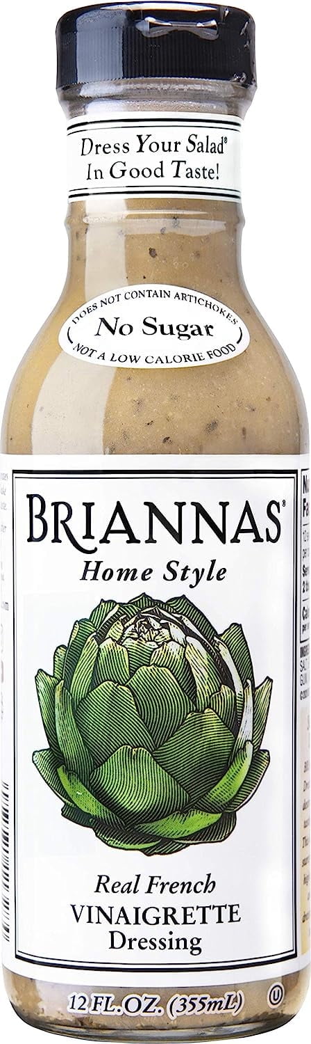 Briannas Home Style Dressing French Vinaigrette 12 fl oz Pack of 2