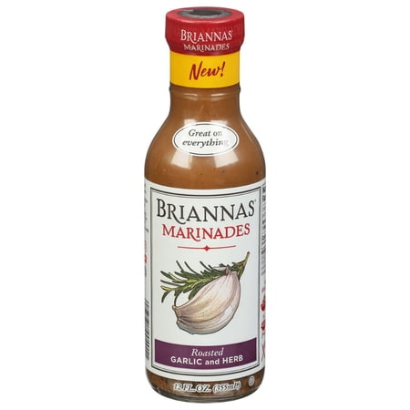 Briannas Roasted Garlic and Herb Marinades 12 fl oz