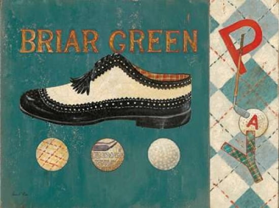 Briar Green Canvas Art - Arnie Fisk (18 x 24)