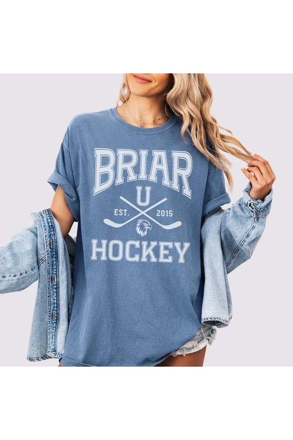 Briar University Hockey Shirt, Crewneck, Hockey Romance Shirt, Briar Campus Hockey