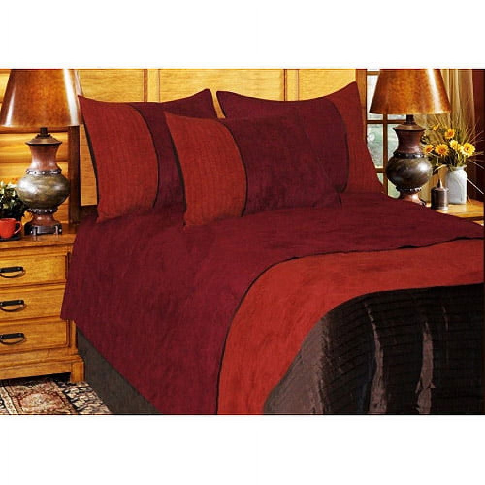 Briarcliff 4Piece Comforter Set, Copper/Brown