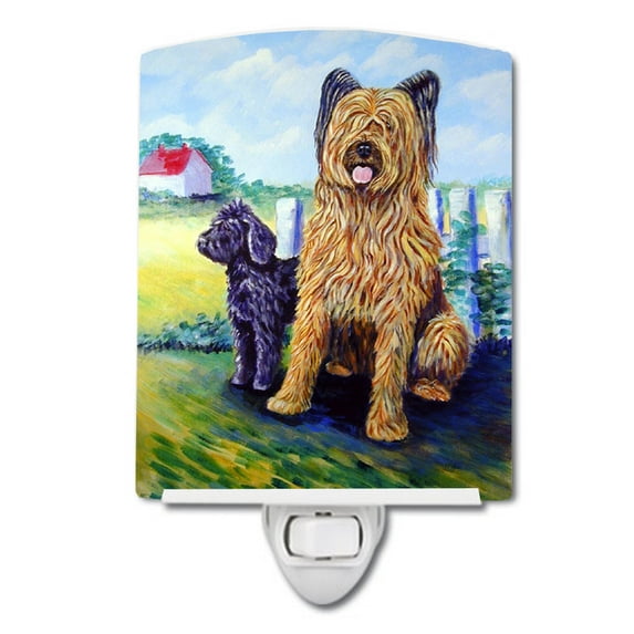 Briard Ceramic Night Light