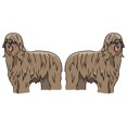 thumbnail image 1 of Briard Decal | Indoor/Outdoor | Dog Lover Super Cute Sticker for SUV Windows, Dorm Rooms, Bedroom, Offices | SignMission personalized gift | 2 Pack of 6", 1 of 1