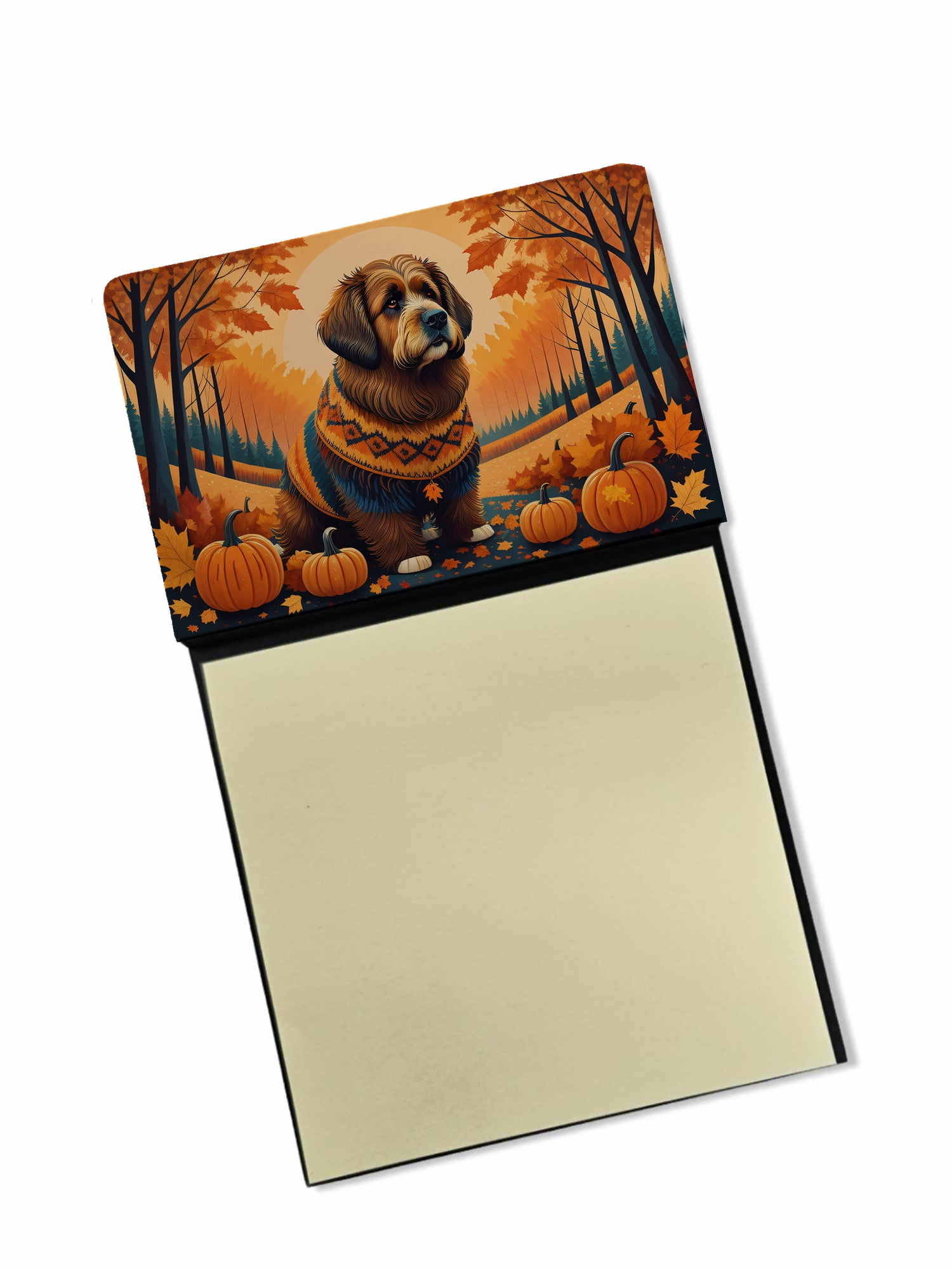 Briard Fall Sticky Note Holder 3.25 in x 5.25 in - Walmart.com