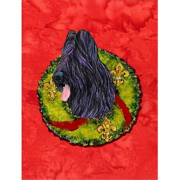 Briard Flag Canvas - House Size