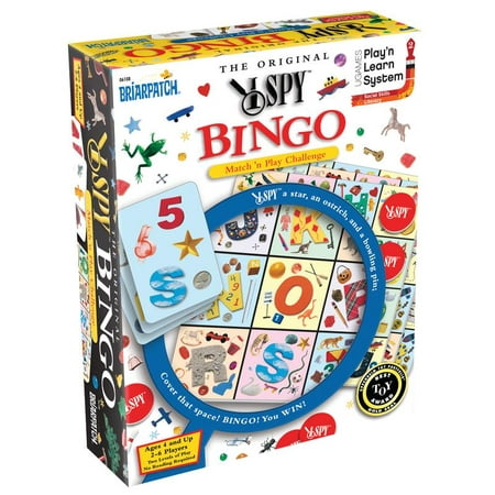 Briarpatch | I SPY Bingo Game, Match and Play, Preschool Game, Ages 4+