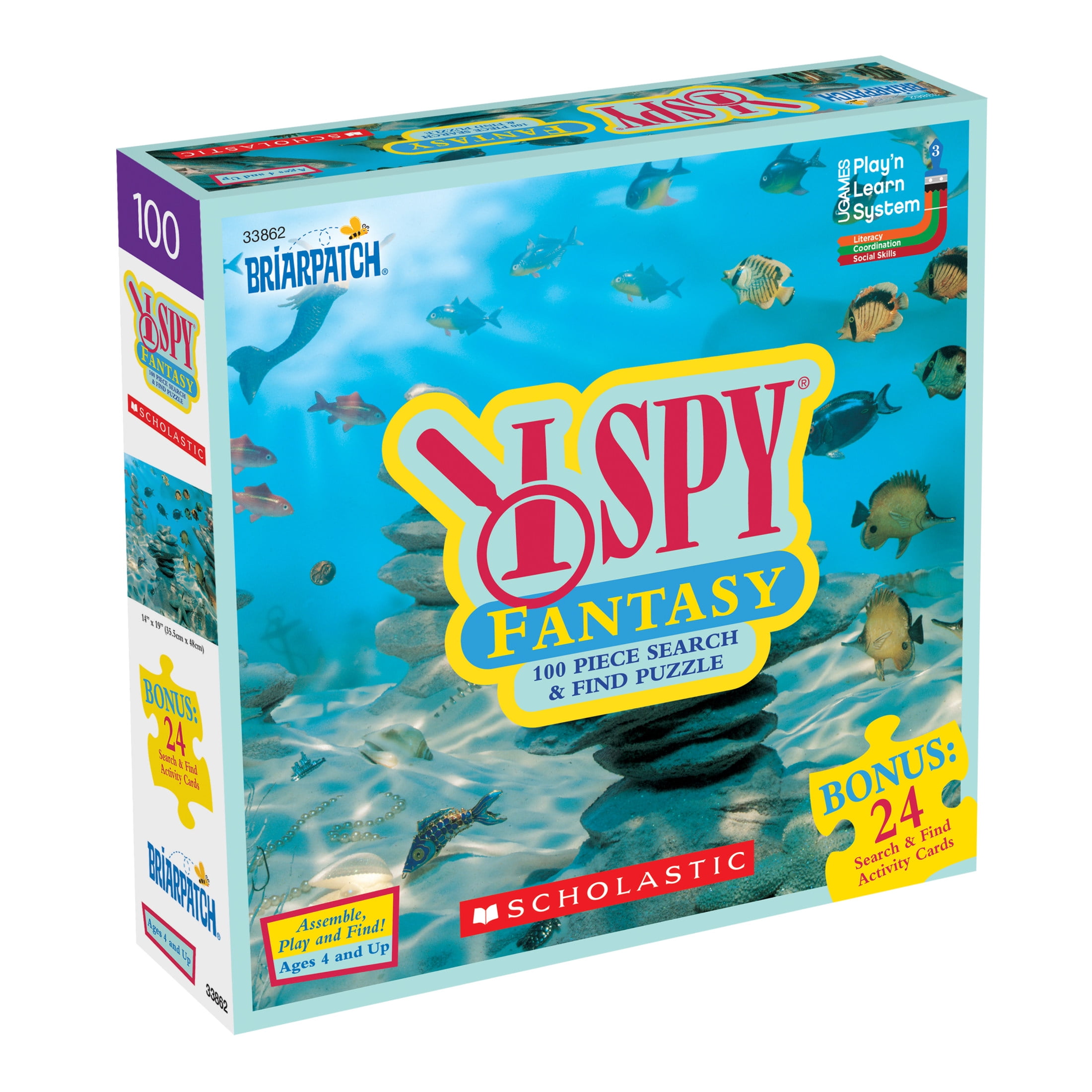 Briarpatch | I Spy Fantasy 100 Piece Jigsaw Puzzle, Ages 5+