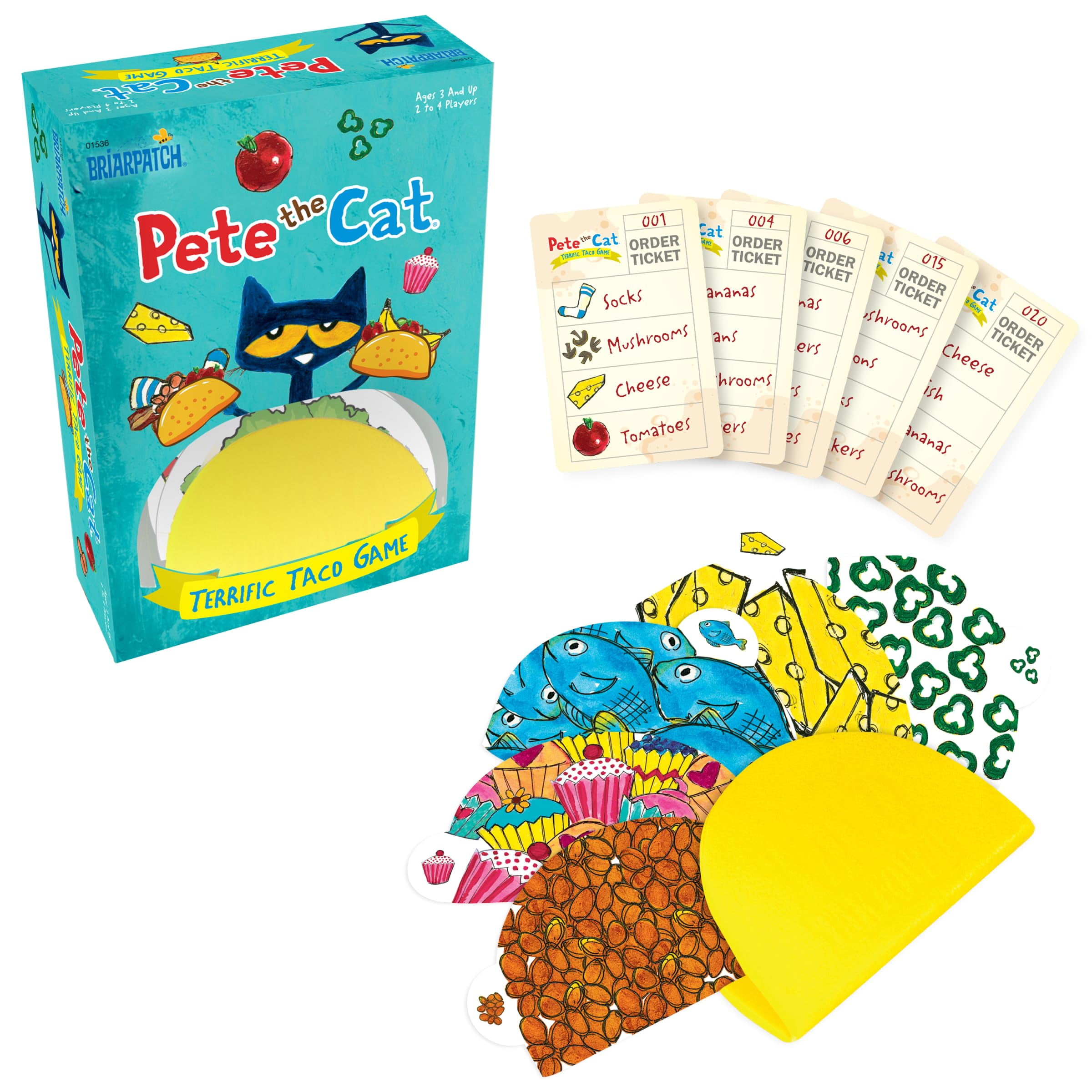 Pete the Cat Colorful Terrific Taco Game for Kids