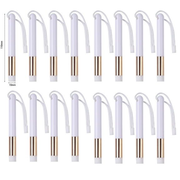 Briartw 16 Pieces Mini Blending Brushes for Diy Detail Scrapbooking Background Paper Cards Crafts Tool Art Brushes