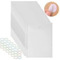 thumbnail image 1 of Briartw 26 PACK,20 Piece Large Storage Pockets and 6 Sheets Labels Sticker, Transparent Storage Pockets to Organize Dies and Clear Stamps, Craft Case Tool for Craft Lovers, 1 of 12