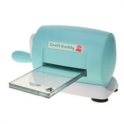 Briartw Die Cutting Machines and 2 Acrylic Plate for Crafting,Blue Diy Die Manual Embossing Machine Scrapbooking Cutter Dies Machine Paper Card Making Craft Tool
