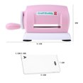 thumbnail image 1 of Briartw Pink Die-Cutting Machine with 2 Acrylic Plates for DIY Crafting, Scrapbooking, and Paper Card Making, 1 of 7
