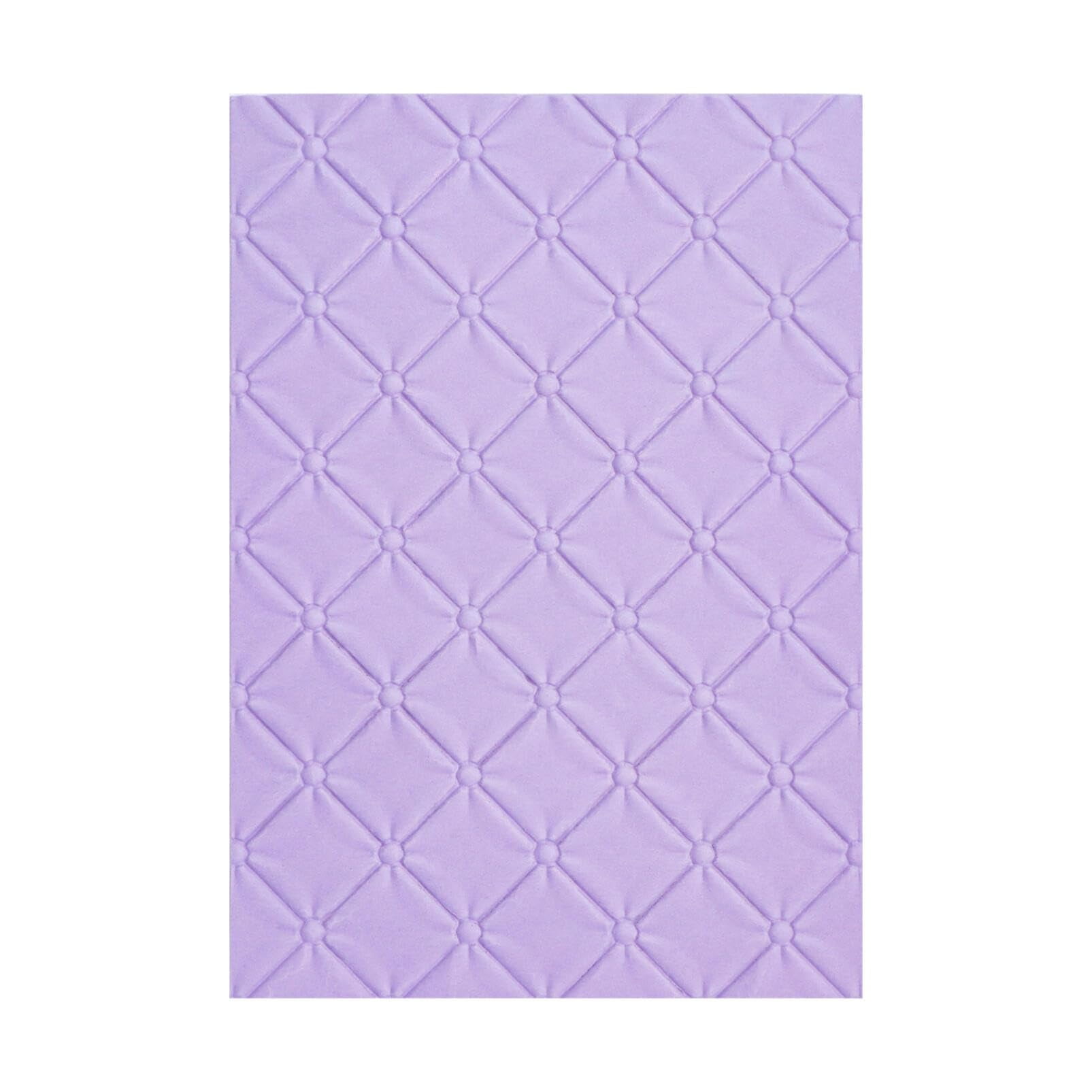 Briartw Tufted 3D Embossing MFF30 Folder for Card Making,Clear Plastic ...