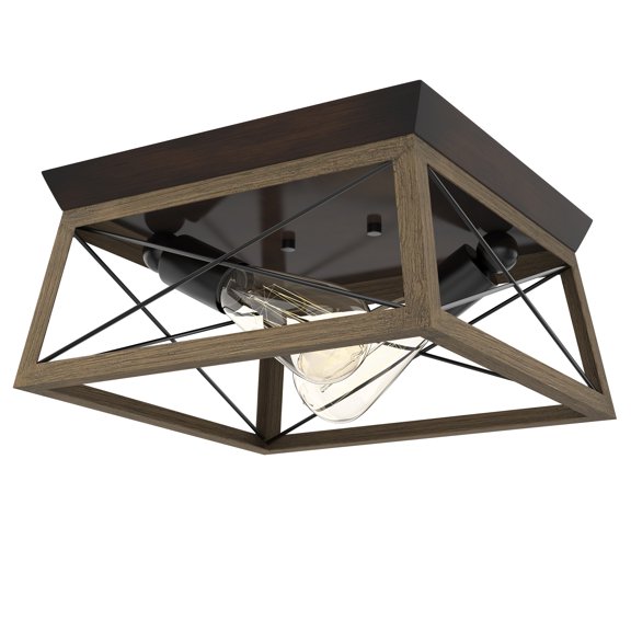Briarwood Collection Two-Light Flush Mount