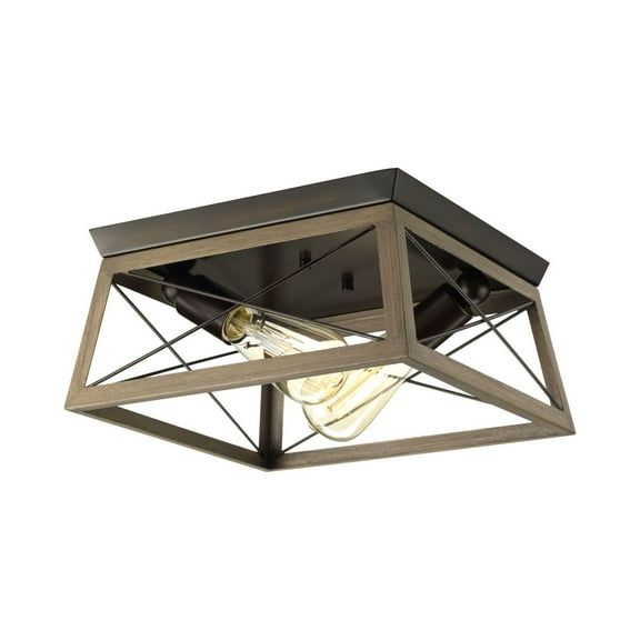 Briarwood Collection Two-Light Flush Mount