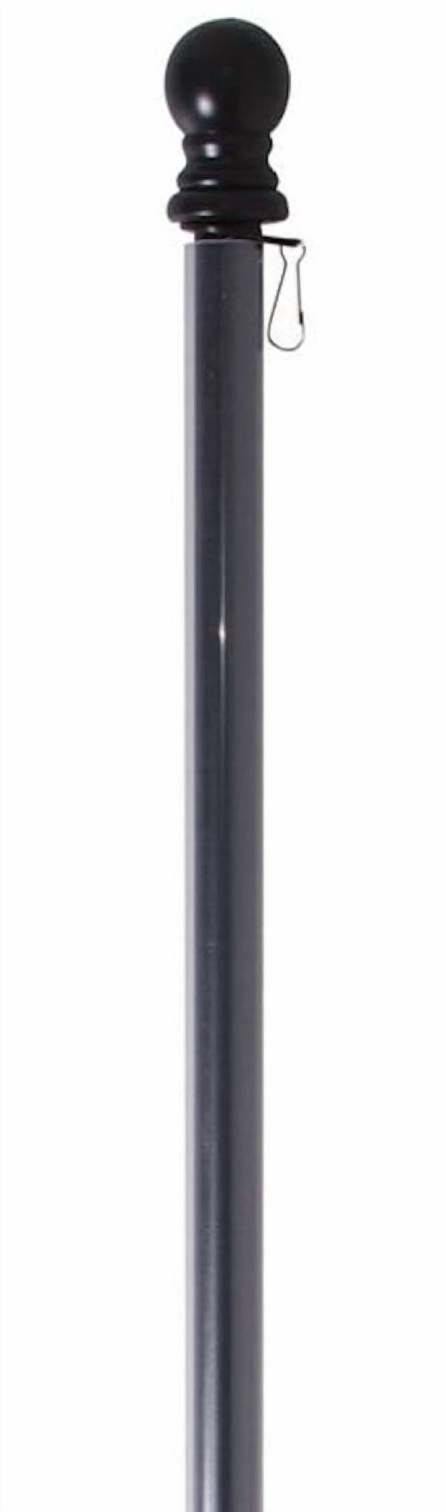 Briarwood Lane 57" Black Metal Flag Pole