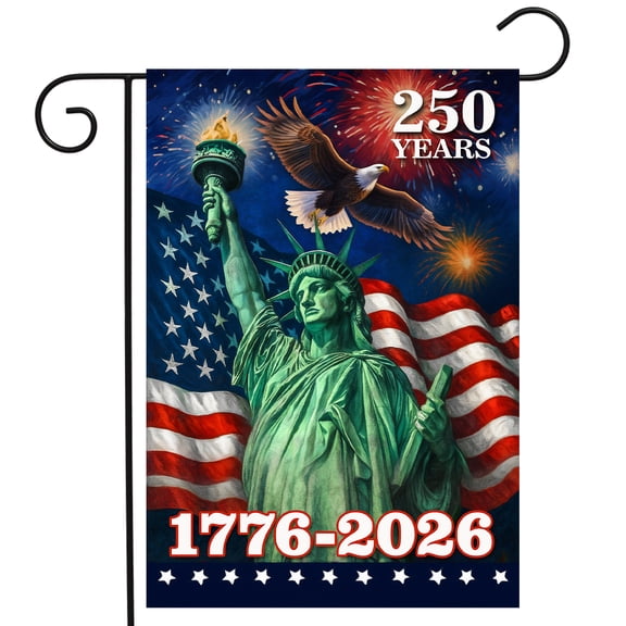 Briarwood Lane Everyday Garden Flag 12x18 For Outdoor America 250 Garden Flag Flags For Outside