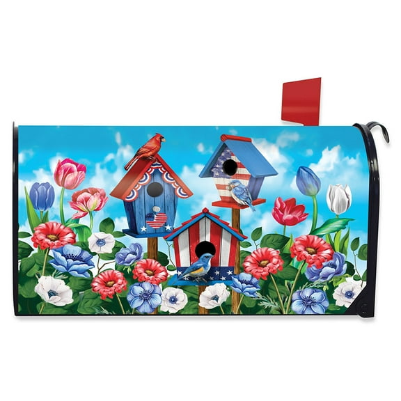 Briarwood Lane American Birdhouses Summer Large Oversized Mailbox Cover
