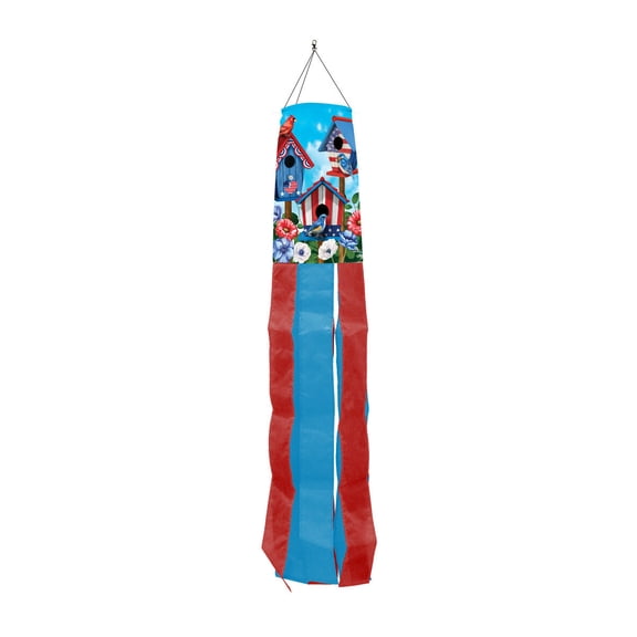 Briarwood Lane American Birdhouses Summer Windsock Wind Twister 40x6 For Summer Wind Spinner