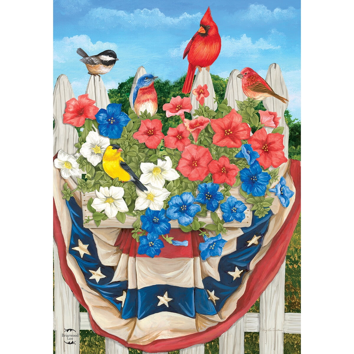 Briarwood Lane Garden Flag - Thumbnail 3