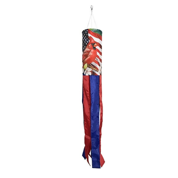 Briarwood Lane American Cardinal Windsock Wind Twister
