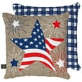 thumbnail image 1 of Briarwood Lane American Star Patriotic Decorative Pillow, 1 of 3