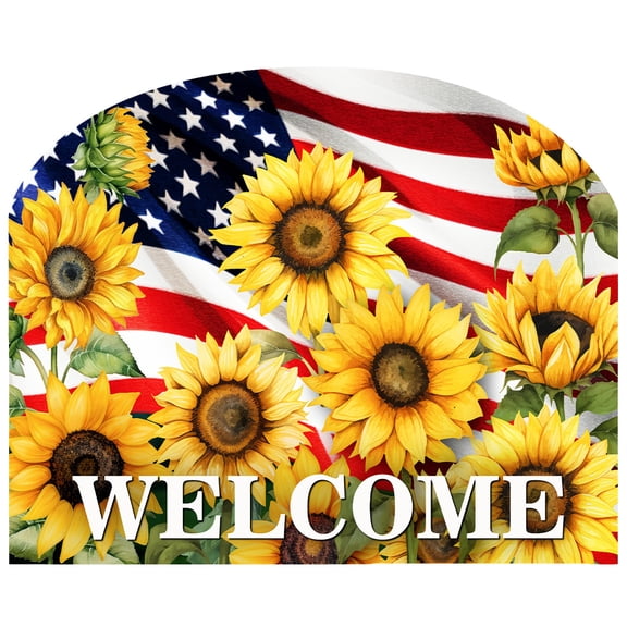 Briarwood Lane American Sunflowers Acrylic Art Sign