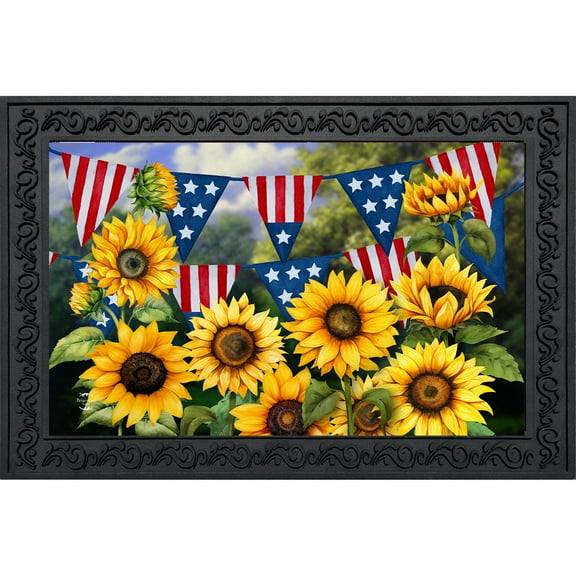 Briarwood Lane American Sunflowers Doormat