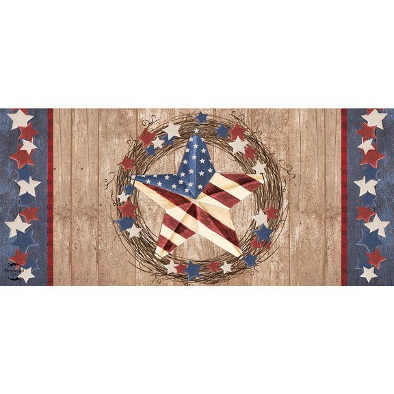 Briarwood Lane Americana Barnstar Mini Mat