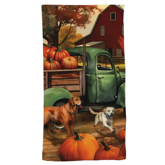 Briarwood Lane Autumn Farm Cotton Hand Towel