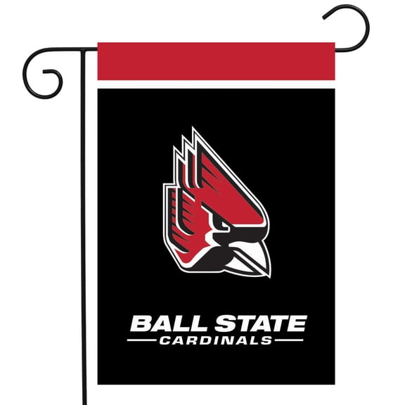 Briarwood Lane Ball State University NCAA Garden Flag