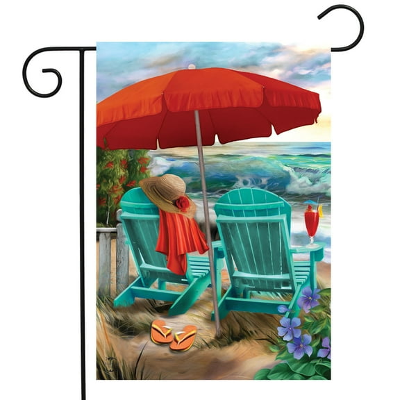 Briarwood Lane Beach Life Garden Flag