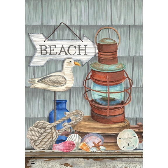 Briarwood Lane Garden Flag 12x18 For Outdoor Beachy Vibes Summer For Summer Garden Flag Flags For Outside