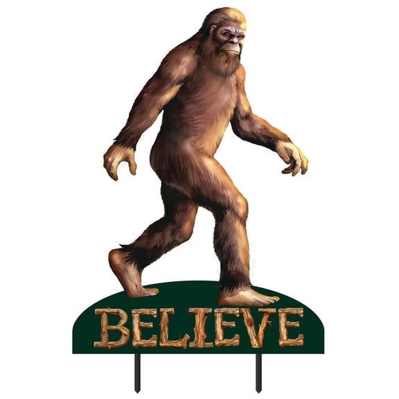 Briarwood Lane Everyday Metal Art 28x16 Believe Bigfoot Metal Art