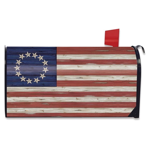 Briarwood Lane Betsy Ross Flag Patriotic Mailbox Cover