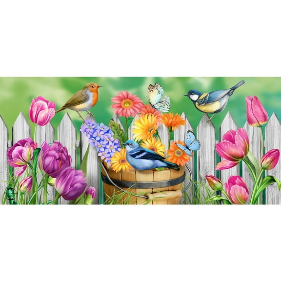 Briarwood Lane Birds and Blooms Mini Mat