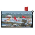 thumbnail image 1 of Briarwood Lane Birds of Winter Cardinals Mailbox Cover, 1 of 3