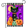 thumbnail image 1 of Briarwood Lane Black Cat and Jacks Garden Flag, 1 of 3