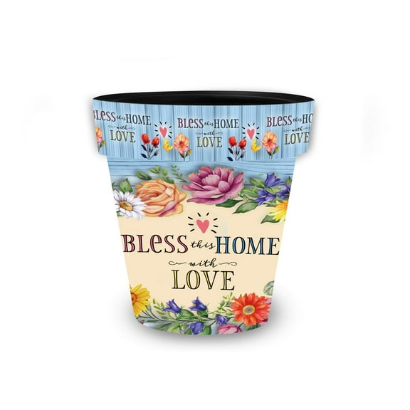Briarwood Lane Bless This Home With Love Small Planter