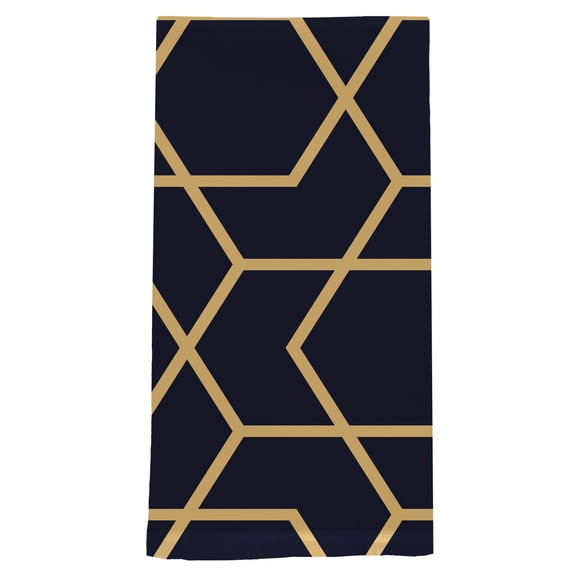 Briarwood Lane Blue Geometric Cotton Hand Towel