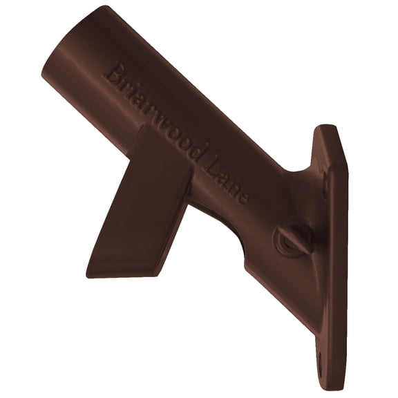 Briarwood Lane Bronze 2 Position Metal Flag Pole Bracket Holder 2x4 House Flag Bracket: Two Position