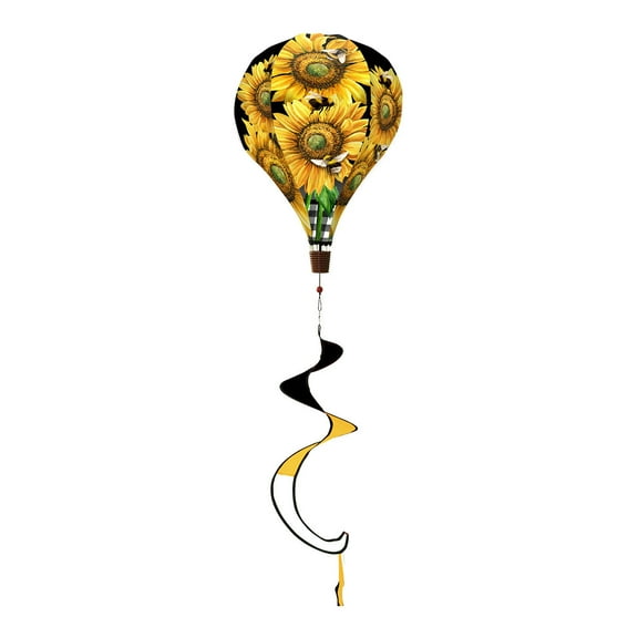Briarwood Lane Buzzing Sunflowers Hot Air Balloon Spinner
