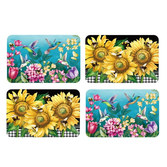 Briarwood Lane Buzzing Sunflowers Placemat (4-pack)